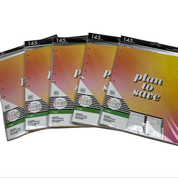 New In Package The Happy Planner/ Plan To Save - Picture 2 of 9